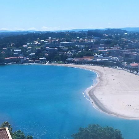 Casa Con Jardin En La Playa De Almieiras Villa Fene Kültér fotó
